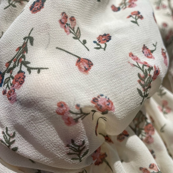 Sabo Skirt Romper cream floral flowey - Picture 5 of 10